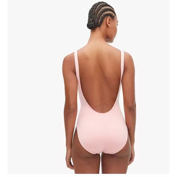 Kate Spade Cherry Toss Scoopneck One-piece Swimsuit - Size Small $128 - Picture 3 of 8